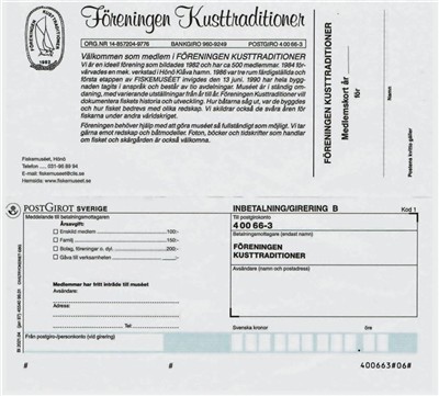 Medlemsavgift
